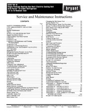 Bryant 582K 08 Series Service And Maintenance Instructions
