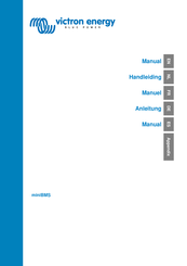 Victron energy miniBMS Manual