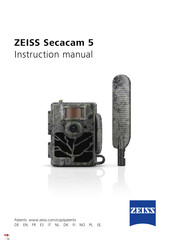 Zeiss Secacam 5 Instruction Manual