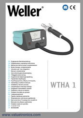 Weller WTHA 1 Supplementary Operating Instructions