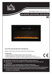 HOMCOM W914-50F Instruction Manual