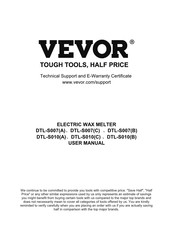 VEVOR DTL-S007C User Manual