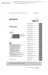 Sony BRAVIA KD-43X7056 Reference Manual