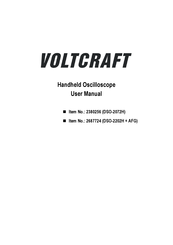 VOLTCRAFT DSO-2202H + AFG User Manual