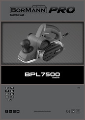 BorMann PRO BPL7500 Manual