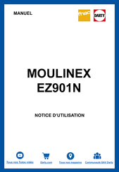 Moulinex EASY FRY GRILL & STEAM Manual