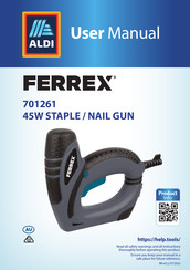 FERREX 701261 User Manual