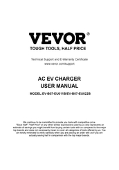 VEVOR EV-B07-EU011B User Manual
