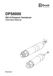 Druck DPS 5000 Instruction Manual