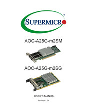 Supermicro AOC-A25G-m2SM User Manual