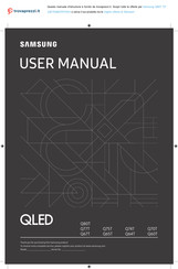 Samsung QE55Q74T User Manual