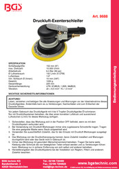 BGS technic 8688 Manual