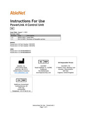 AbleNet PowerLink 4 Instructions For Use Manual