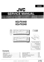 JVC KS-FX240 Service Manual