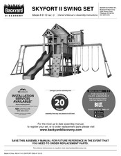 Backyard Discovery 6113 Owner's Manual & Assembly Instructions