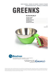 Giropes BAXTRAN GREENKS User Manual