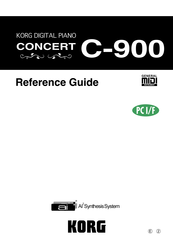Korg C-900 Reference Manual