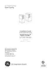 GE LP 33U Series Installation Manual