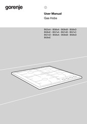 Gorenje BG7 C BG7 D Series User Manual