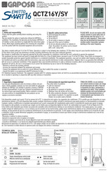 GAPOSA QCTZ16Y Manual