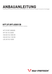SW-Motech KFT.07.897.30000/B Mounting Instructions