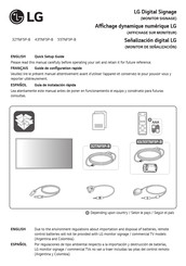 LG 55TNF5P-B Quick Setup Manual