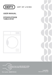 Defy DTD235 User Manual