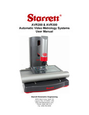 Starrett AVR300 User Manual