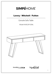 SIMPLIHOME Mitchell Manual