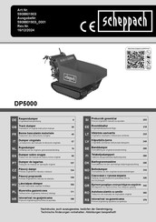Scheppach DP5000 Translation Of Original Instruction Manual