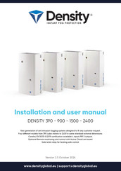 DENSITY DENSITY 2400 Installation And User Manual