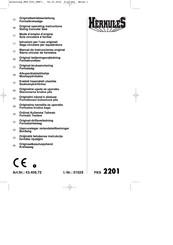 HERKULES FKS 2201 Original Operating Instructions