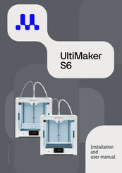 Ultimaker S6 Installation And User Manual