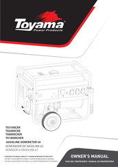 Toyama TG3100CXR Owner's Manual