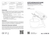 Klamer Water kettle 1800 User Manual