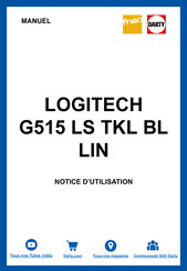 Logitech G G515 TKL Setup Manual