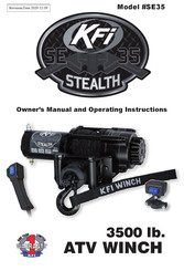 KFI SE35 Owner's Manual And Operating Instructions