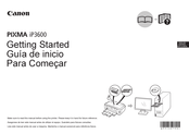 Canon iP3600 - PIXMA Color Inkjet Printer Getting Started