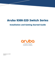 HPE Aruba R8Z99A Installation And Getting Started Manual