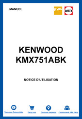 Kenwood kMix KMX751 Instructions Manual