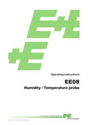 E+E Elektronik EE08 Operating Instructions Manual