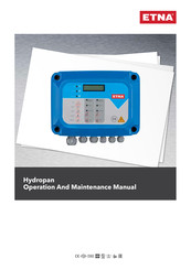 ETNA Hydropan Operation And Maintenance Manual
