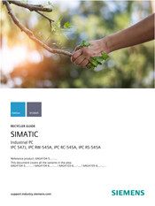 Siemens SIMATIC IPC RS-545A Manual