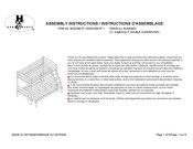 Homelegance B2022BKTF-1 Assembly Instructions Manual