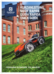 Husqvarna Automower 535 AWD Quick Manual