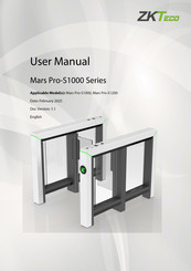 ZKTeco Mars Pro-S1200 User Manual