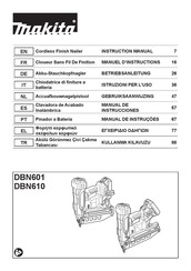 Makita DBN601 Instruction Manual