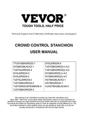 VEVOR HGTBXGBLACK2-1 User Manual