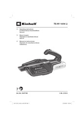 EINHELL TE-HV 18/06 Li Operating Instructions Manual