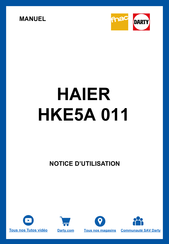 Haier HKE5A 011 User Manual